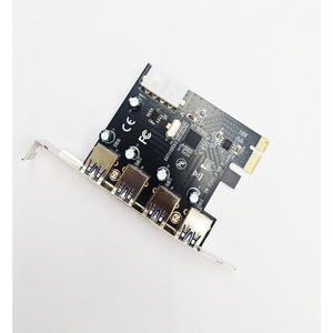 PCI-E to 4-Port USB3.0 Card / PCI-E Expansion Card PCI Express USB Hub 3.0 4 Port PCIE Card