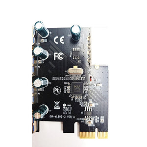 PCI-E to 4-Port USB3.0 Card / PCI-E Expansion Card PCI Express USB Hub 3.0 4 Port PCIE Card