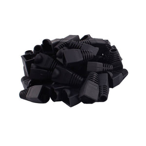 50PCS CAT6 RJ45 Protective Cover Rubber Boots for CAT 6 Connector Strain Relief Boots For CAT5 /CAT6
