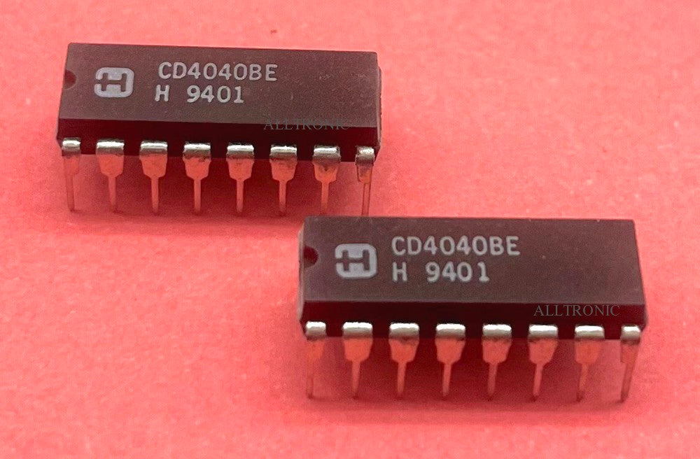 Cmos IC / Ripple Carry Binary Counter CD4040BE Dip14 Harris