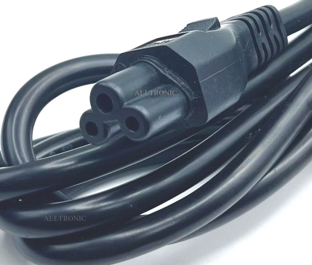 Power Cord 3Pin UK to C5 (Notebook) 1.8Meter 0.75mm2 5A/250v with ASTA / BS1363 Mark