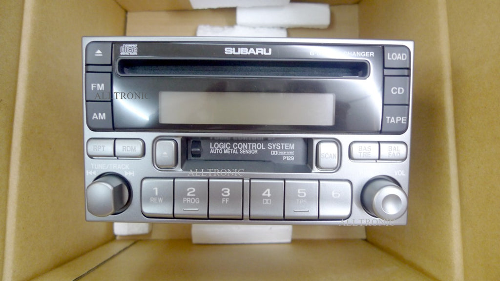 Car Audio Stereo CD 6Disc AM/FM Tape Headunit CQ-EF7280AK for Subaru