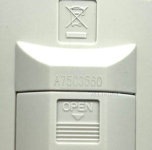 Genuine Split Unit Air Con Remote Control  A75C3560 for Panasonic AC