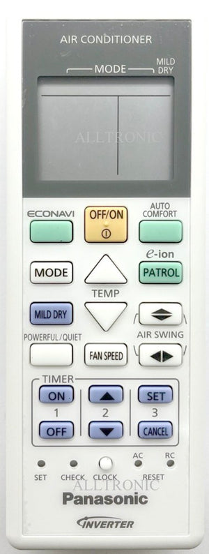 Genuine Inverter Air Con Remote Control  A75C3826 for Panasonic AC