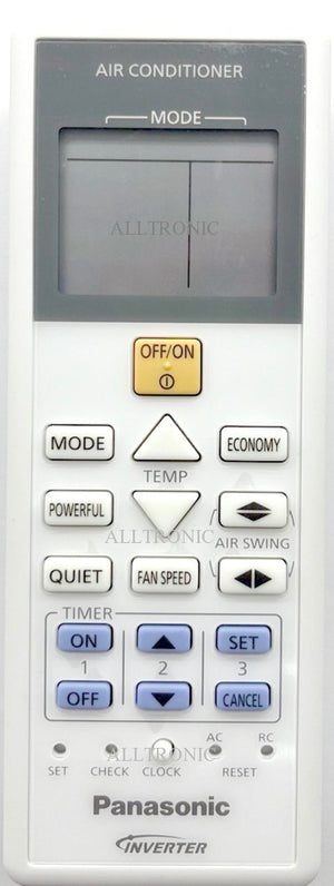 Genuine Inverter Air Con Remote Control  A75C3830 for Panasonic AC - EOL Part