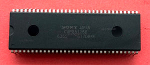 CRT Color TV IC Microporcessor / MicroP CXP85116B-636S Dip64 P/No. 875287129 Sony