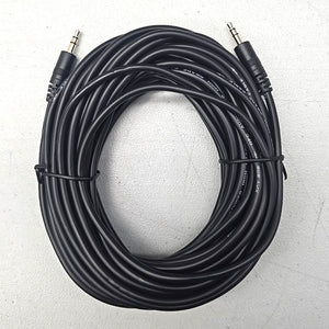 Cable Audio 3.5mm Male to 3.5mm Male 10Meter - XFY - 3.5MM Audio Cable 10 Meter -CLEARANCE SALE