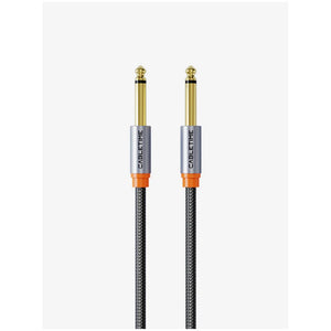 Audio Stereo Cable 6.3mm to 6.3mm 2M/ 3M /5M Cabletime 6.35mm audio Cable