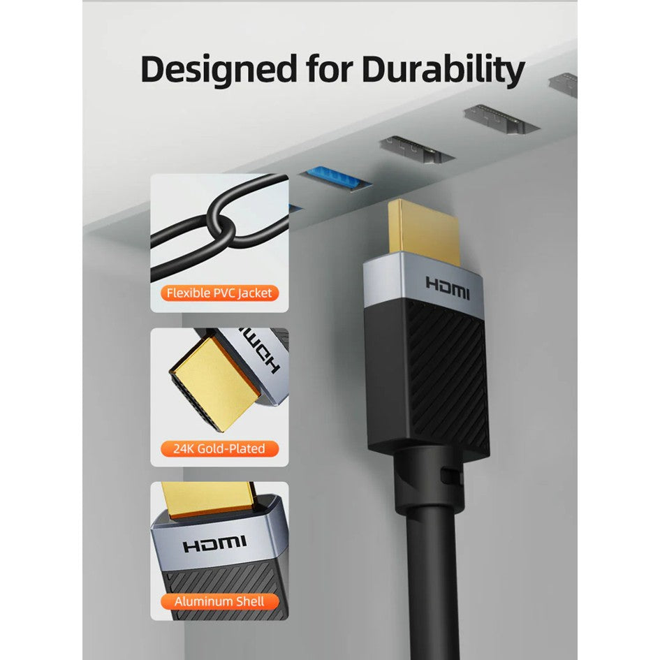 HDMI Extension 0.5M / 1M / 1.5M/ 2M /3M 5M 4K HDMI Extension Cable Adapter Male to Female Cabletime HDMI Extender