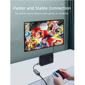 USB 3.0 to Gigabit Ethernet Adapter 1000Mbps RJ45 Cabletime