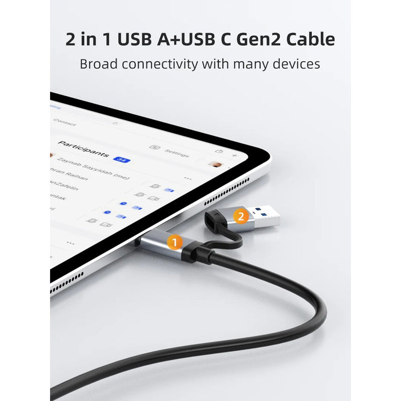 USB3.1 Gen2 TypeC to NVME M.2 10Gbps SSD PCIE Enclosure by Cabletime ...