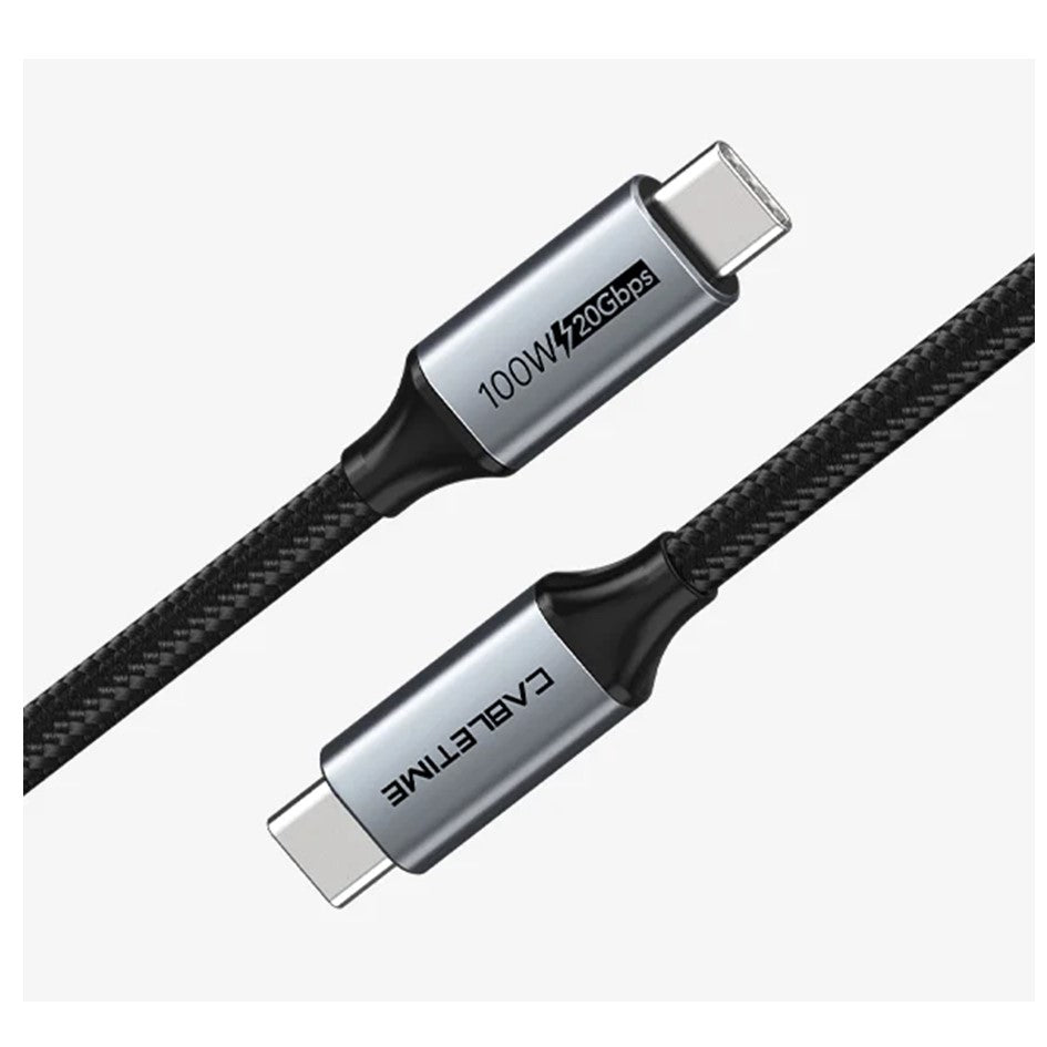 USB TypeC -3.2 Gen2 20Gbps Mobile / Tablet Fast Charging Cable 100W /  Type-C Charging & Data Transfer Cable 20GBps 100W Support 4K Video