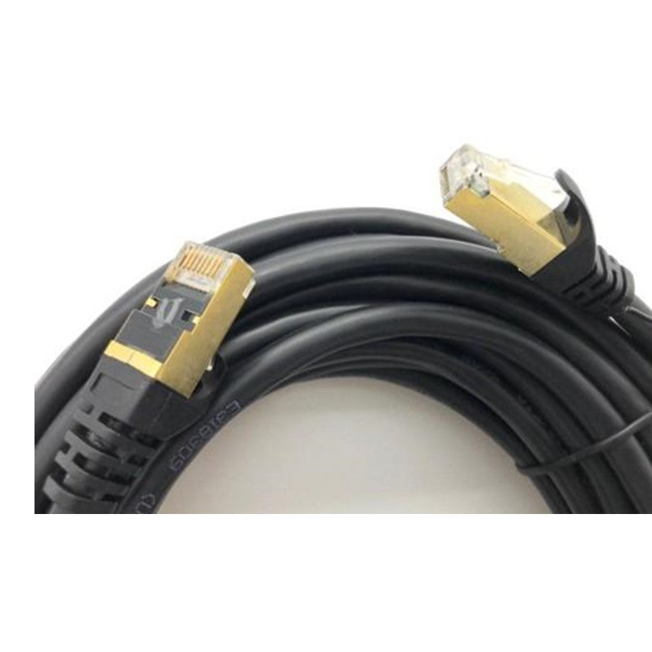 Cat 7 5M /10M /15M SSTP RJ45 Ethernet Cable Black CAT7  Lan Cable