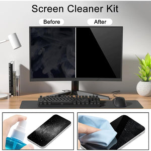 Screen Cleaning Kit for LCD PC Desktop Laptop TV Monitor LED Mobile Phone Tablet and keyboard Handboss  FH-HB018E