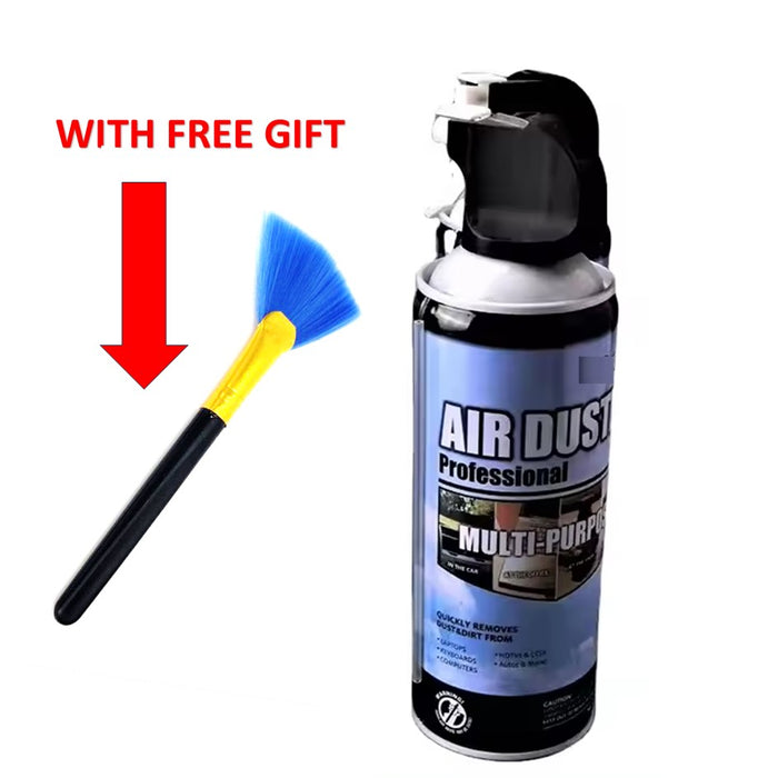 400ml Compressed Air duster for Electronics / High Pressured Dust Removal / Optic Lens cleaner