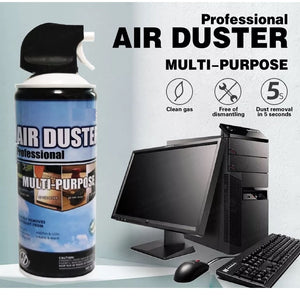 400ml Compressed Air duster for Electronics / High Pressured Dust Removal / Optic Lens cleaner