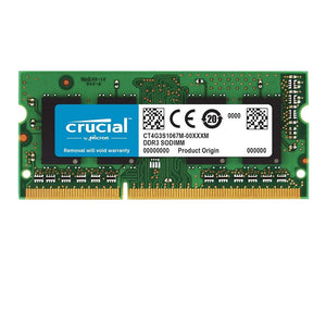 Crucial DDR3 1066 MHZ 4GB Mac CT4G3S1067M Sodimm