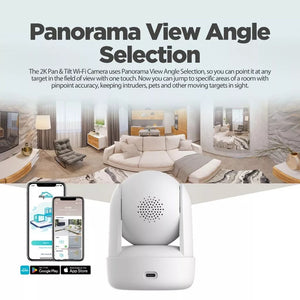 D-link DCS-6501LH Type C  (H/W C) 3MP 2K QHD PTZ Security IP Camera with mounting bracket -Auto track Motion, Biometric