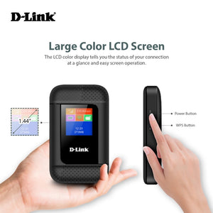 D-link N300 4G/LTE Wifi Mobile Modem Router DWR-932 with OLED Screen