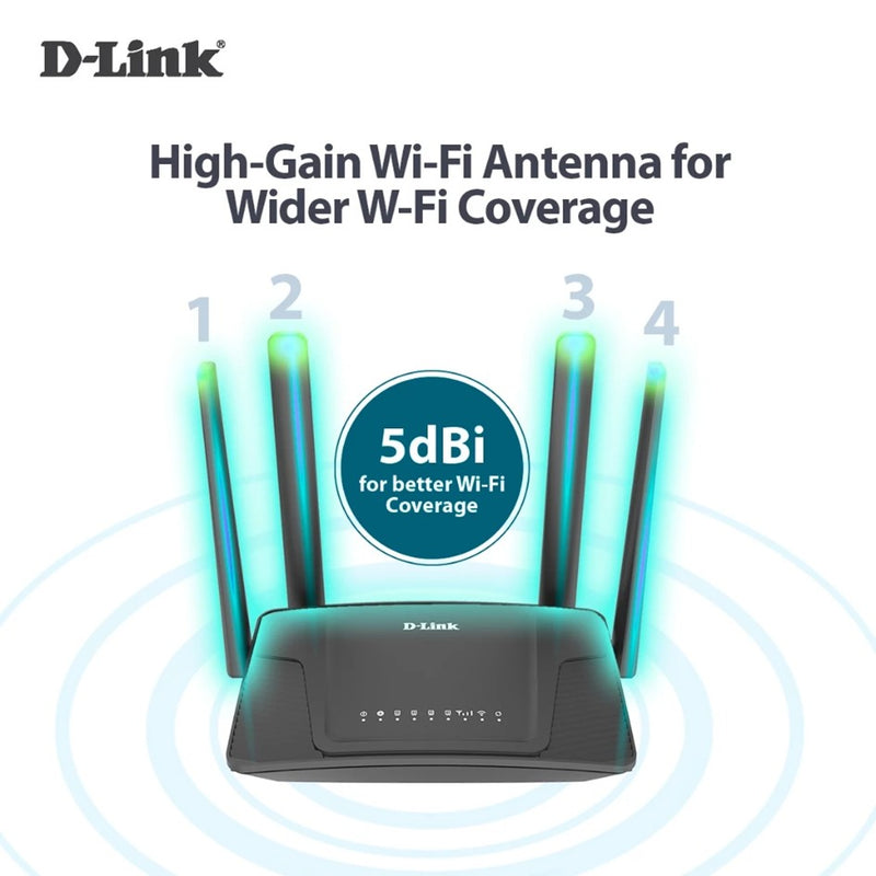 D-Link DWR-M930DS N300 4G Dual SIM LTE Router ( Nano sim Card ...