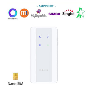 D-Link F518 5G AX1800 Wi-Fi 6 Mobile Wireless 6 Hotspot Wi-Fi | 8,000mAh Powerbank | DualBand