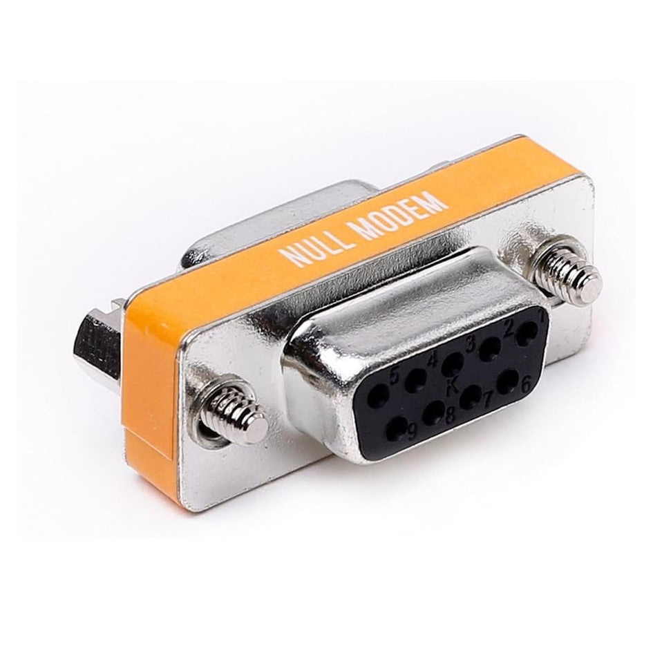 F Null Adapter / Connector DB9(RS232) F/F Null Modem – Alltronic Computer ...