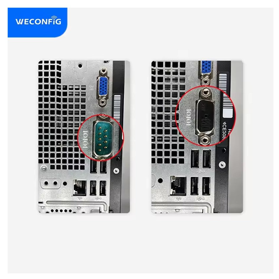 Weconfig VGA / DB9 RS232 Serial Port Blocker PACK OF 10PCS Blocker + 1 ...