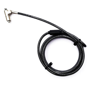 Dataflex  Nano Key Lock Notebook Security Cable Lock DF73655CKB ( Pack of 10pcs cable Lock (without individual unique keys) + 1 Master Key)