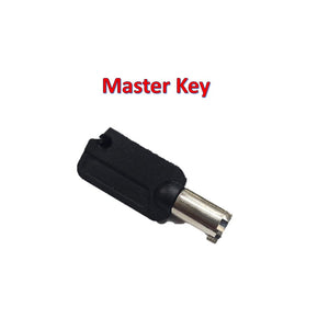 Dataflex  Nano Key Lock Notebook Security Cable Lock DF73655CKB ( Pack of 10pcs cable Lock (without individual unique keys) + 1 Master Key)