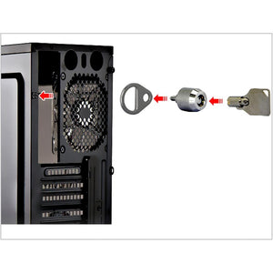 CPU Security Lock for Desktop Computer Chassis Anti Thief Security Locks