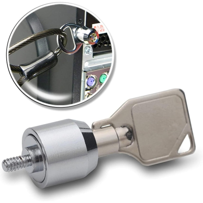 Computer Rod Lock CPU Security Lock for Desktop Computer Chassis Anti Thief Security Loc ...