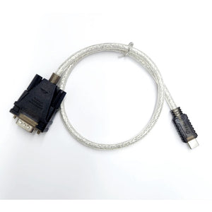 DTECH USB C TypeC to RS232 Serial Port Cable Industrial Communication Grade PL2303GC Chip/ Type C to RS232 Serial  High Speed