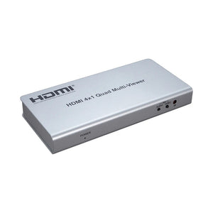 HDMI 4x1 Quad Multi-Viewer Screen Segmentation with seamless switch
