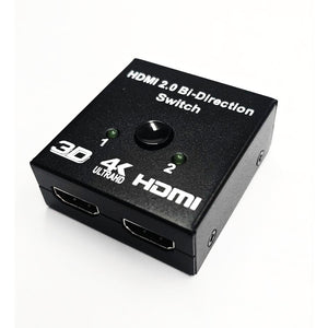 HDTV HDMI Bi-Directional Switch / HDTV to HDTV + Audio 3D 4K