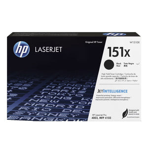 HP 151A /151X Black Original Laser Toner Cartridge / W1510A 151A 3050 pages / W1510X 151X 9700 Pages