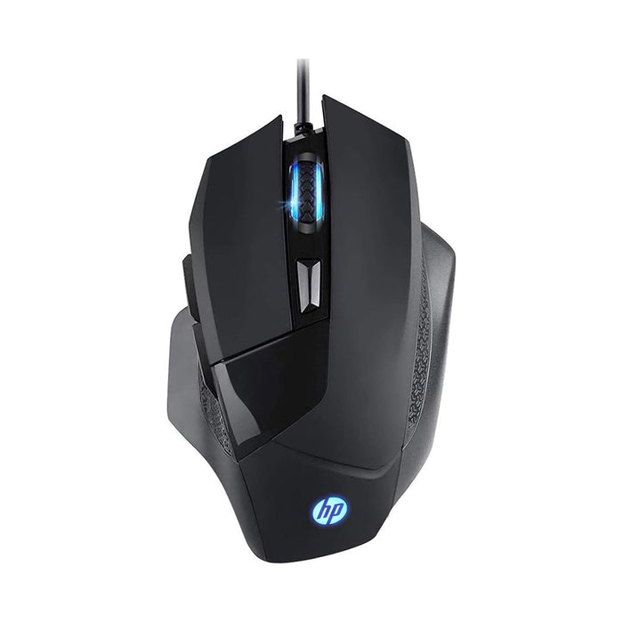 HP G200 Backlit USB Wired Gaming Mouse, Customizable Buttons up to 4000 DPI