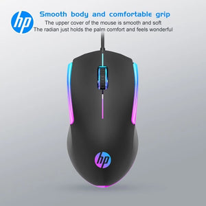 HP M160 USB Wired Gaming Mouse , High performance Optical Tracking Mouse