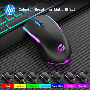 HP M160 USB Wired Gaming Mouse , High performance Optical Tracking Mouse