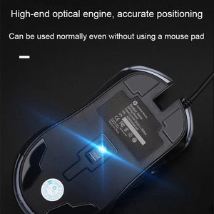 HP M160 USB Wired Gaming Mouse , High performance Optical Tracking Mouse