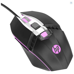 HP M270 USB Wired Gaming Mouse , High performance Optical Tracking Mouse 2400 DPI