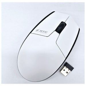 2.4GHZ Wireless Mouse Jite JT-27 Black and White