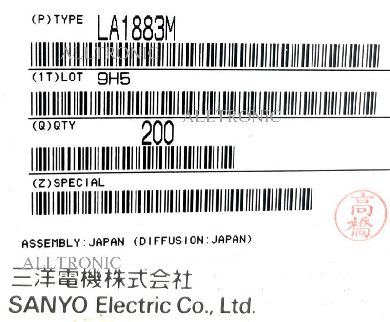 Genuine  AM/FM Tuner IC LA1883 / LA1883M QFP64 Sanyo for Car/Home Audio 851N Dip30 Sanyo