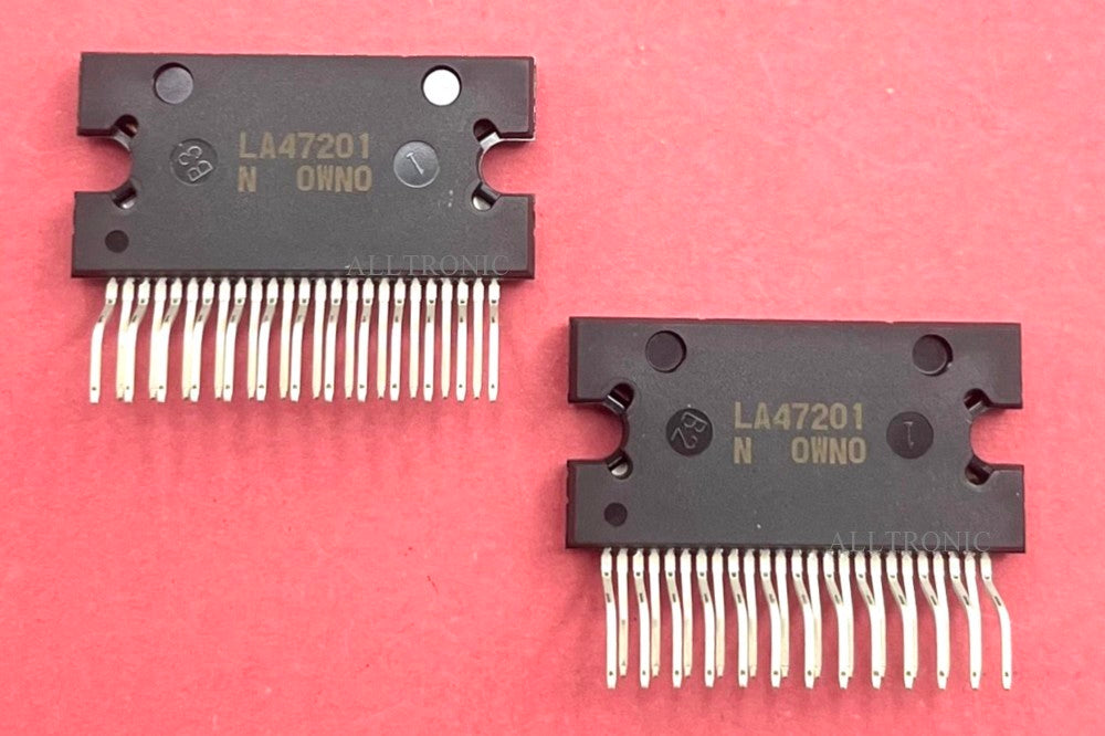 Audio 4 Channel BTL Amp Driver IC LA47201 / LA47201N HZIP25 Sanyo for Car Audio