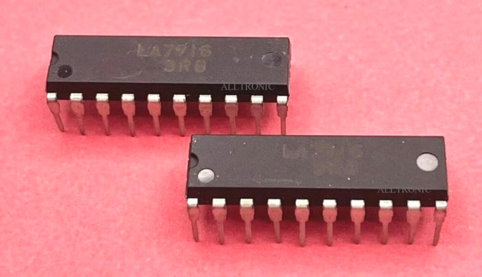 Genuine TV/VCR Freq Syn Channel Selet Sys LA7916 / LA-7916  Dip20 Sanyo