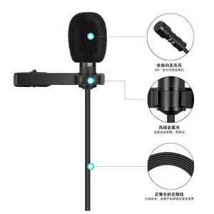 Lavalier Microphone Lapel Collar Mic R955S For Smartphone Mobile Camera  DSLR  Clip on mic / Mini microphone