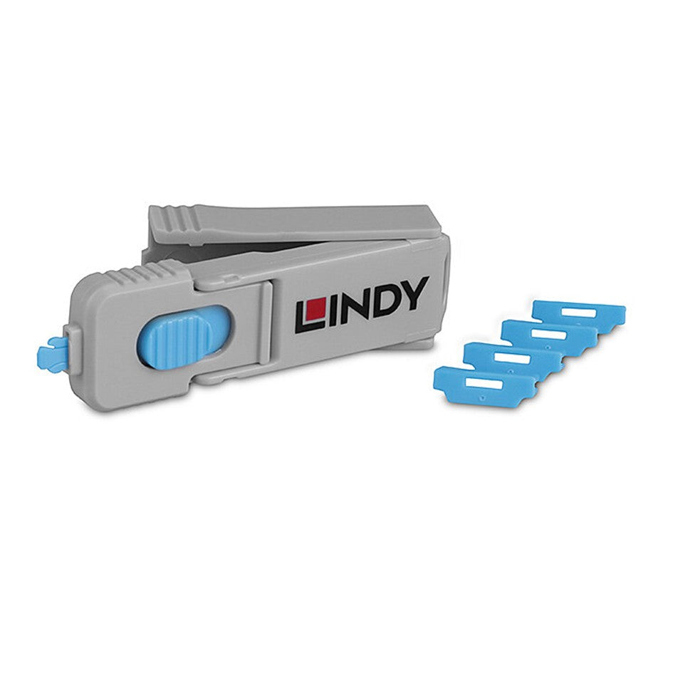 Lindy HDMI Blocker Blue