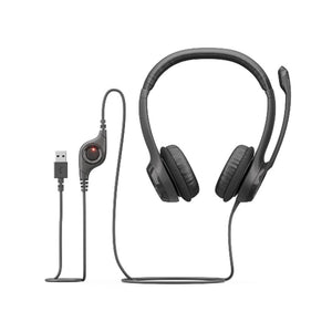 Logitech H390 USB Computer Headset and Noise Cancelling Mic