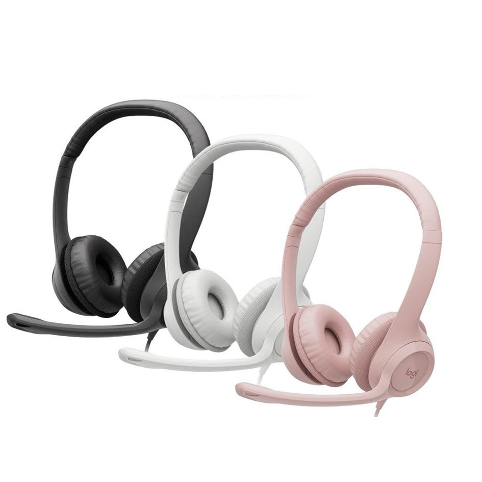 Logitech H390 USB Computer Headset and Noise Cancelling Mic