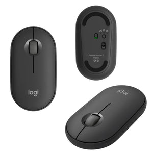 Logitech Pebble Mouse 2 M350s Slim Compact Bluetooth Mouse