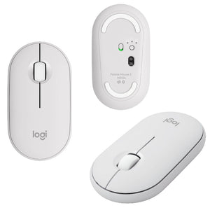 Logitech Pebble Mouse 2 M350s Slim Compact Bluetooth Mouse